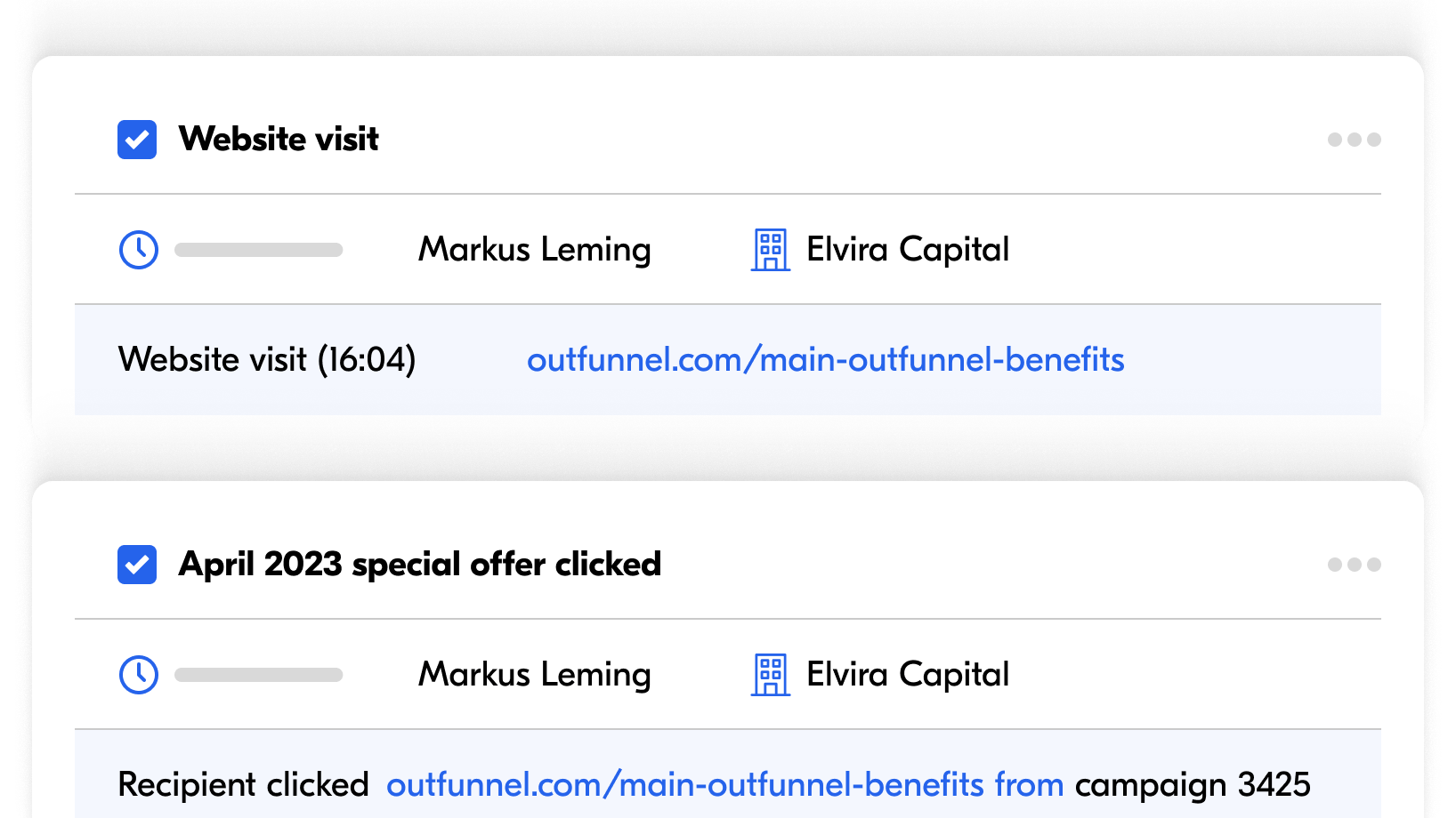 Engagement syncing